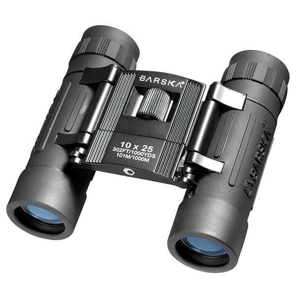 Barska General Binoculars, 10x Magnification, Roof Prism, 302 ft @ 1000 yd Field of View - AB10110