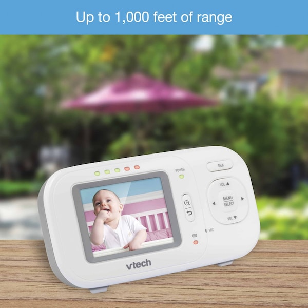 Vtech Full-Color 2.4" Digital Video Baby Monitor and Automatic Night Vision - VM2251