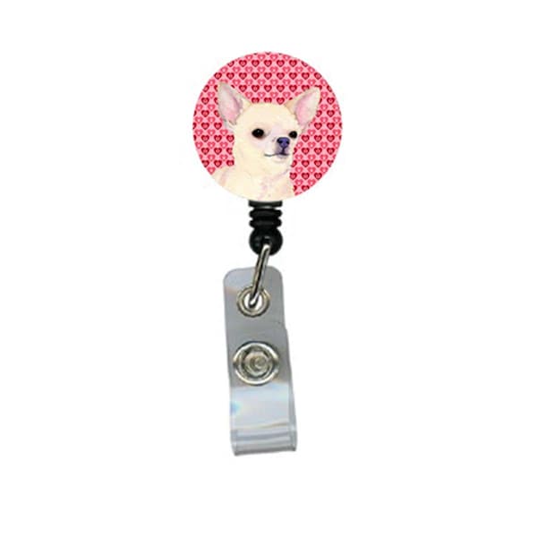 Carolines Treasures Chihuahua Retractable Badge Reel Or Id Holder With Clip - SS4472BR