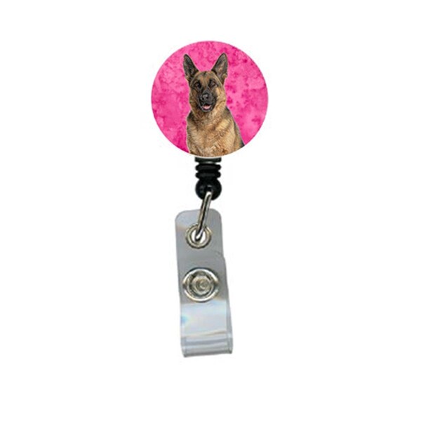 Carolines Treasures Jack Russell Terrier Retractable Badge Reel - KJ1225PK-BR