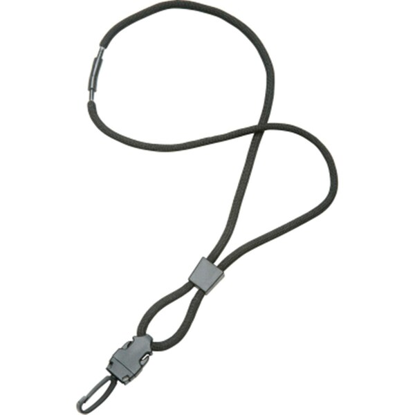 Made-To-Stick 845501 36 in. Swivel Hook Polyester Breakaway Lanyard  Black - MA3204900