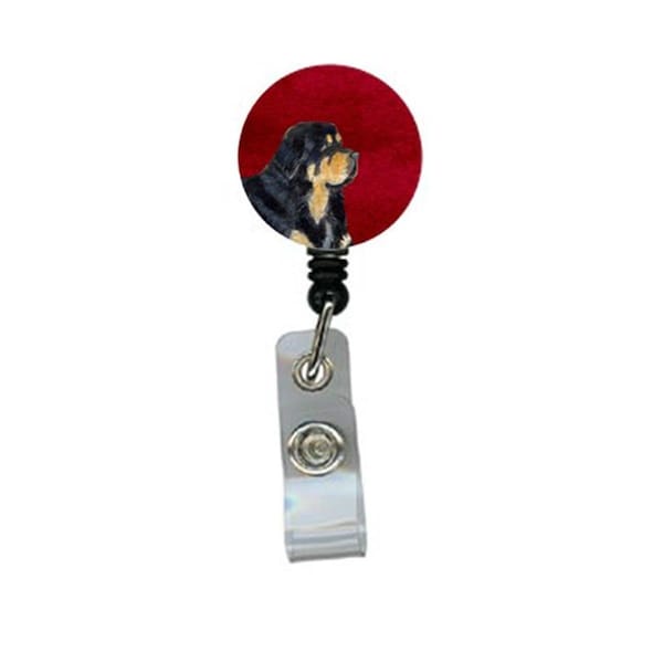 Carolines Treasures Tibetan Mastiff Retractable Badge Reel or ID Holder with Clip - SS6026BR