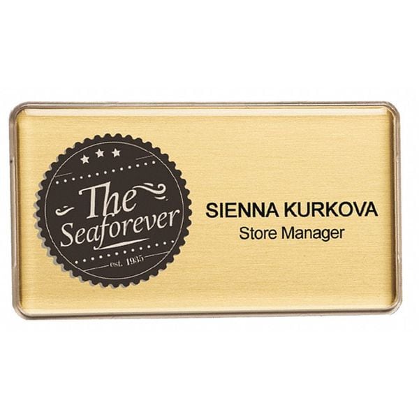 The Mighty Badge Badge, Laser, Blank Legend, PK10 - 906820