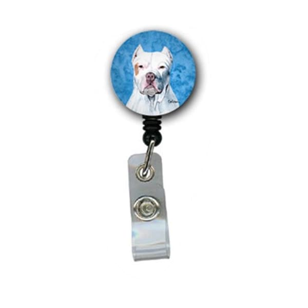 Teacher'S Aid Pit Bull Retractable Badge Reel Or Id Holder With Clip - TE234739