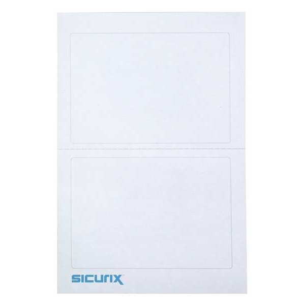 Sicurix ID Adhesive Badge, Adhesive, PK600 - BAU 67641