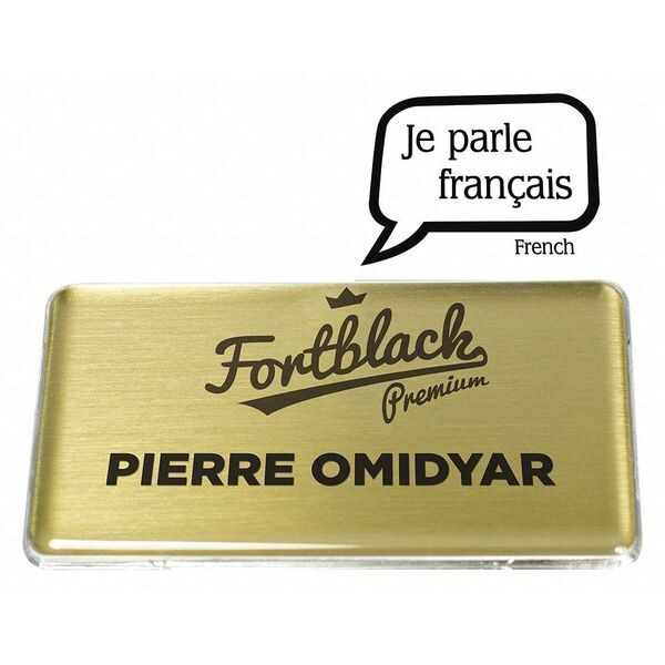 The Mighty Badge Badge, Language, Blank Legend, PK10 - 906278
