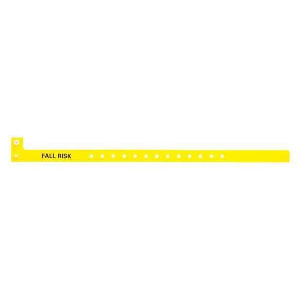 Identiplus ID Wristband, 12-7/8 in L, Fall Risk, PK500 - P2DM-202-34