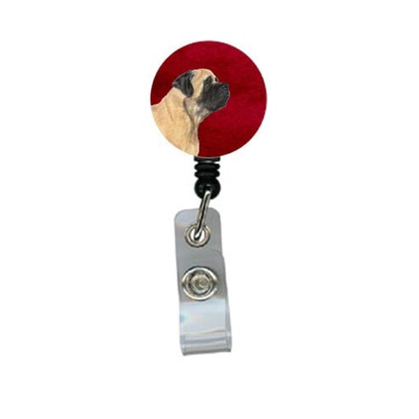 Teacher&Aposs Aid Mastiff Retractable Badge Reel or ID Holder with Clip - TE2899041