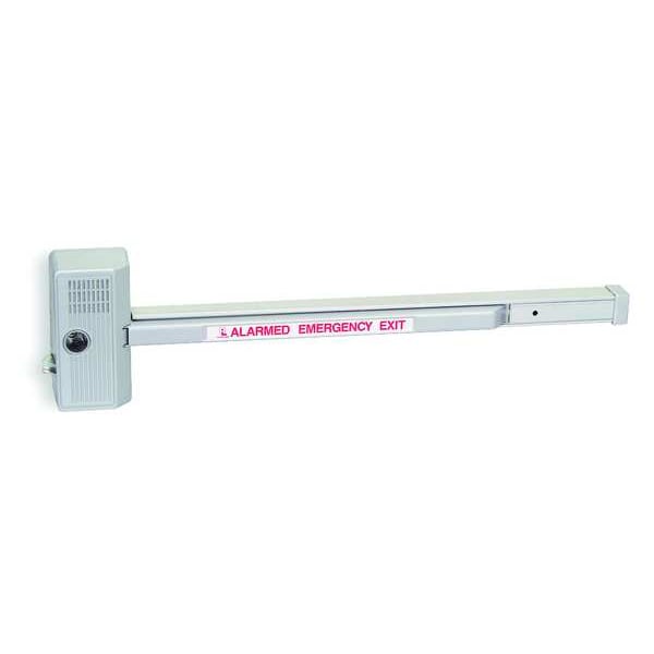 Alarm Lock Exit Door Alarm, Aluminum, 99dB, Alum - 700X28
