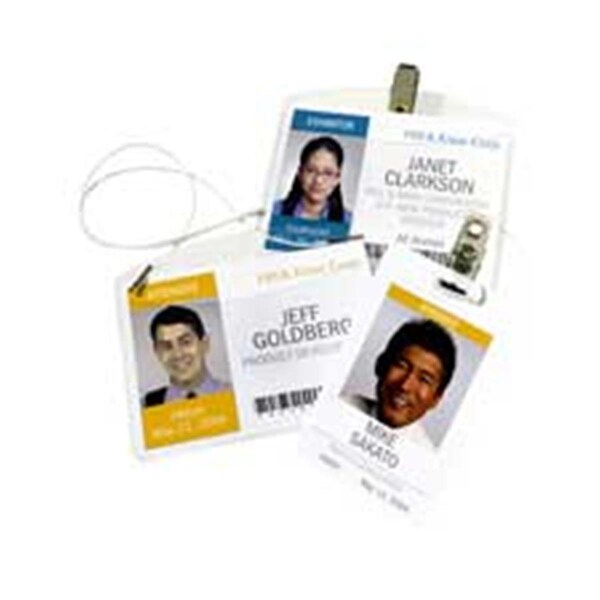 The Workstation Consumer Products  Clip Style Badge Holder- Fits 3in.x4in. Badge- - TH517104