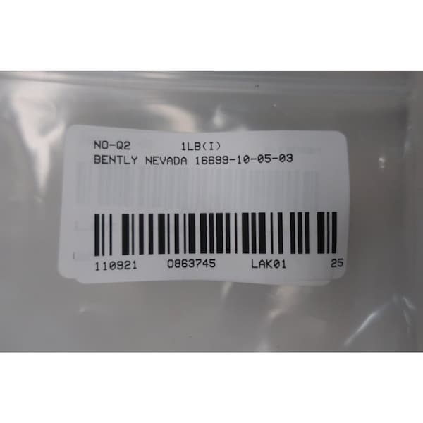 Bently Nevada Velocity Seismoprobe 500Mv/In/Sec Otro Sensor - 16699-10-05-03