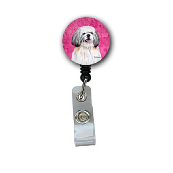 Teacher&Aposs Aid Shih Tzu Retractable Badge Reel Or Id Holder With Clip - TE2911615
