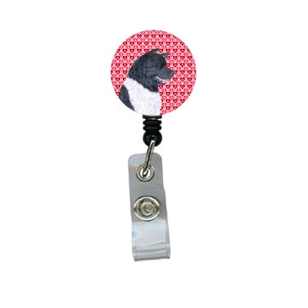 Carolines Treasures Akita Retractable Badge Reel Or Id Holder With Clip - SS4521BR