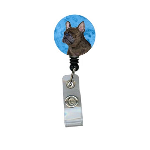Teacher&Aposs Aid French Bulldog Retractable Badge Reel Or Id Holder With Clip - TE2909674