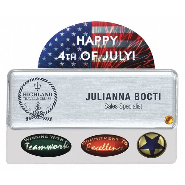 The Mighty Badge Badge, Inkjet, Blank Legend, PK10 - 906757