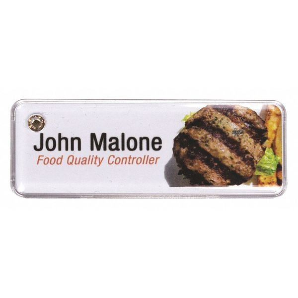 The Mighty Badge Badge, Topaz Gemstone, Blank Legend, PK10 - 905928