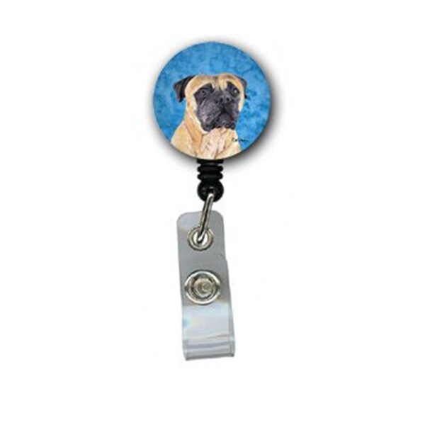 Carolines Treasures Mastiff Retractable Badge Reel Or Id Holder With Clip - SC9125BU-BR