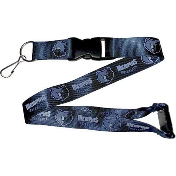 Aminco International Aminco  Memphis Grizzlies Lanyard, Dark Blue - 6326481287