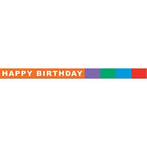 Roomfactory Happy Birthday Wristbands - Assorted Colors - RO3496738