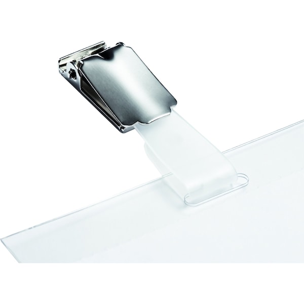 Durable Office Products ID Badge Holder, Shell Style, PK25 - 801319