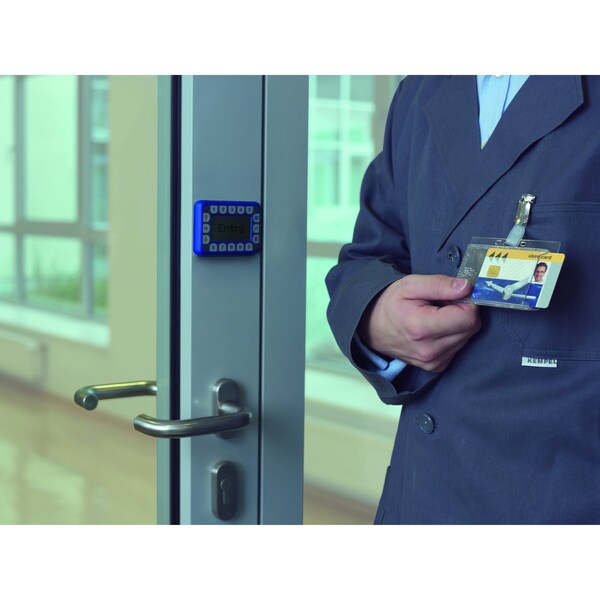 Durable Office Products ID Badge Holder, Shell Style, PK25 - 801319