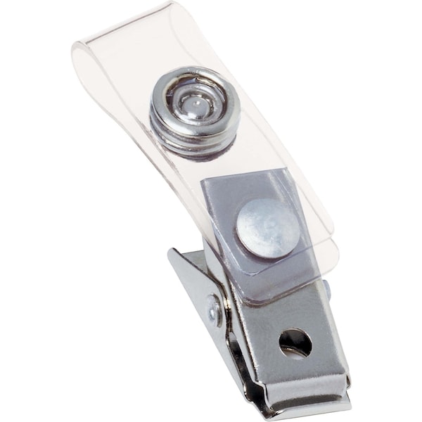 Swingline Gbc Clip, Badge, w/Mylar Strap, PK100 - 1122897