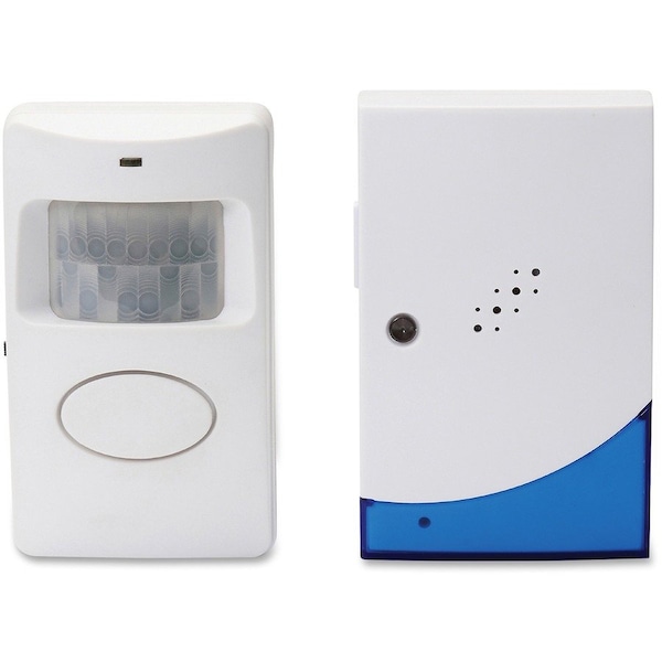 Tatco PIR Chime w/ Receiver, Wireless, 20ft Det RNG, Batt Reg'd, WE/BE - TCO57930