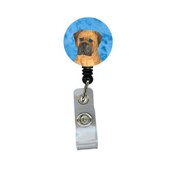 Carolines Treasures Bullmastiff Retractable Badge Reel Or Id Holder With Clip - SS4793-BU-BR