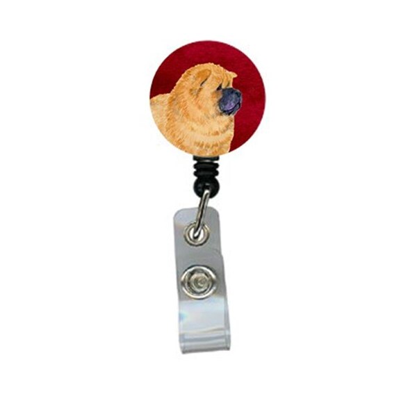 Carolines Treasures Chow Chow Retractable Badge Reel or ID Holder with Clip - SS6001BR