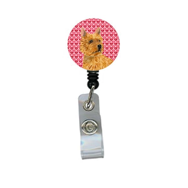 Carolines Treasures Norwich Terrier Retractable Badge Reel Or Id Holder With Clip - SS4499BR