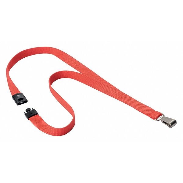 Durable Office Products Lanyard, 17" L, Safety Release, PK10 - 8127136