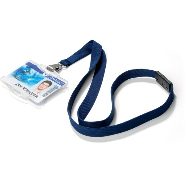 Durable Office Products Lanyard, 17" L, Safety Release, PK10 - 8127136