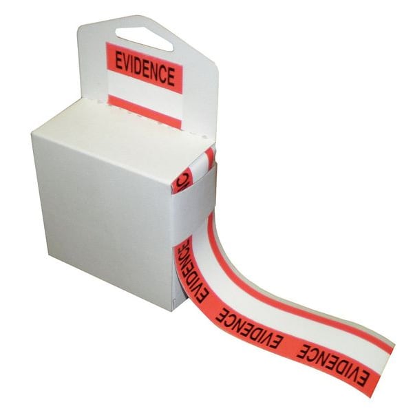 Zoro Select Evidence Tape, Tampr Resist, 1-5/16Inx42ft - 3YYP9