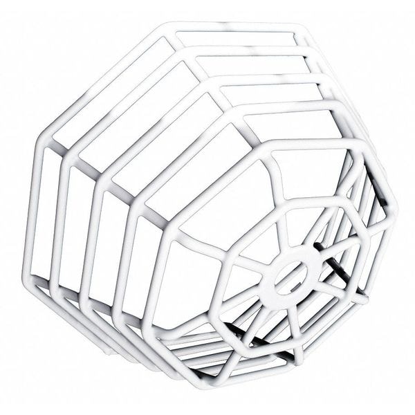 Leviton Protective Cage, 3-1/4" D, 3" H, 7" W, White - ODCCG