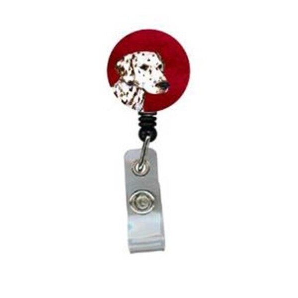 Carolines Treasures Carolines Treasures SS6011BR Dalmatian Retractable Badge Reel Or Id Holder With Clip - SS6011BR