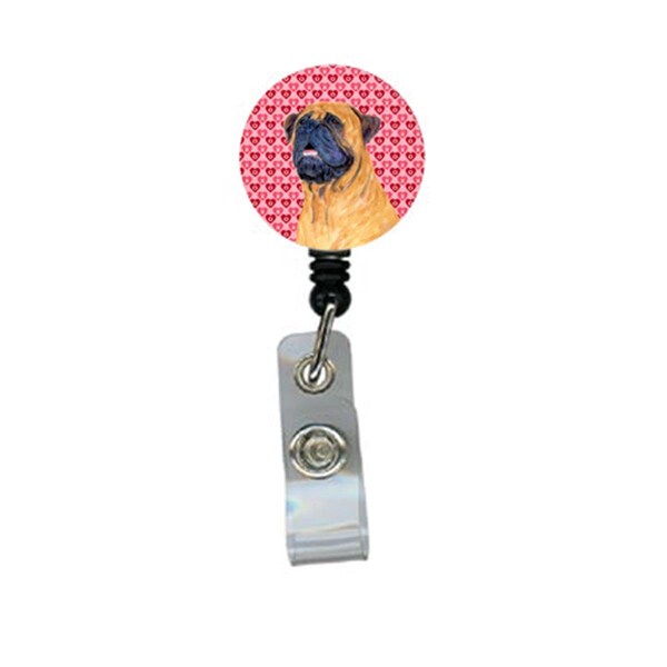 Carolines Treasures Mastiff Retractable Badge Reel Or Id Holder With Clip - SS4520BR