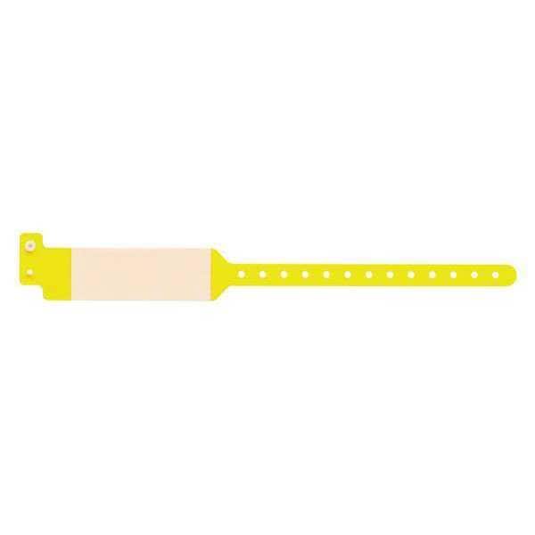 Identiplus ID Wristband, Cover Seal, Yellow, PK500 - P4M-34