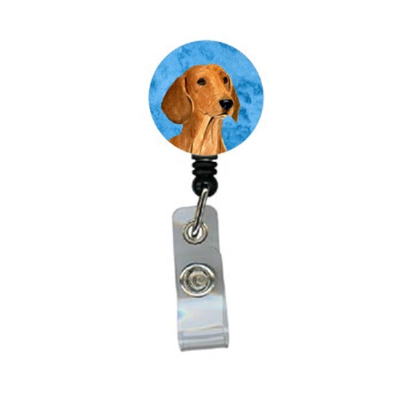 Teacher&Aposs Aid Dachshund Retractable Badge Reel Or Id Holder With Clip - TE2909124