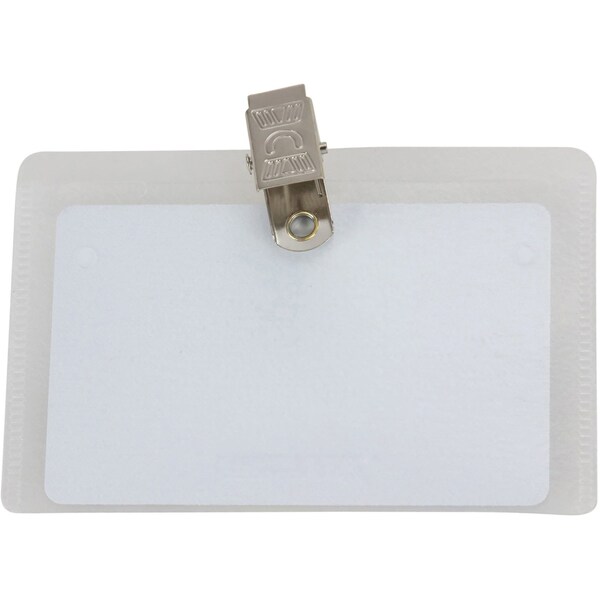 Sicurix ID Badge Holder Kit, Color Clear, PK50 - BAU 67672