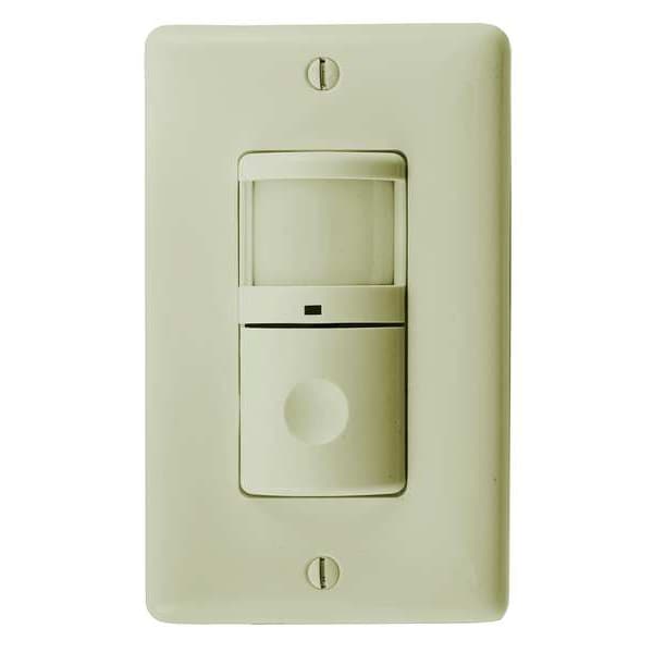 Sensor de ocupación/vacante de Hubbell Wiring Device-Kellems, PIR, 1200 pies cuadrados, marfil - WS2000NI