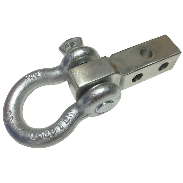 Bulldog Winch 1-1/4" Receiver Mount with 3/4" Shackle - 20239