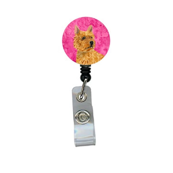 Teachers Aid Norwich Terrier Retractable Badge Reel Or Id Holder With Clip - TE234760