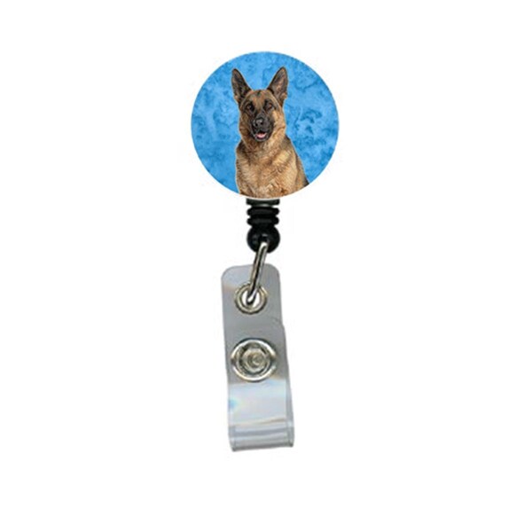 Carolines Treasures Jack Russell Terrier Retractable Badge Reel - KJ1225BU-BR