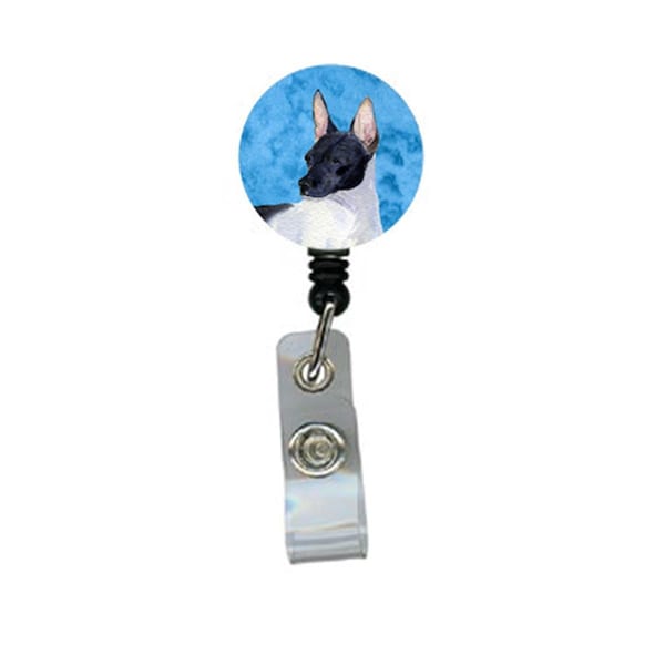 Teacher&Aposs Aid Rat Terrier Retractable Badge Reel Or Id Holder With Clip - TE3444256