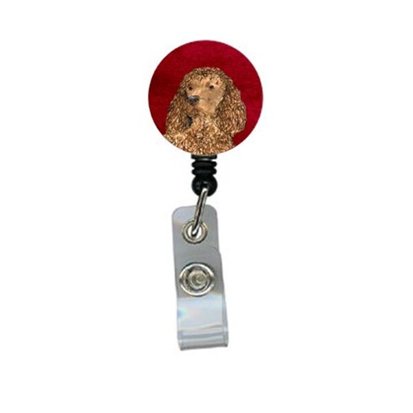 Carolines Treasures American Water Spaniel Retractable Badge Reel or ID Holder with Clip - SS6008BR