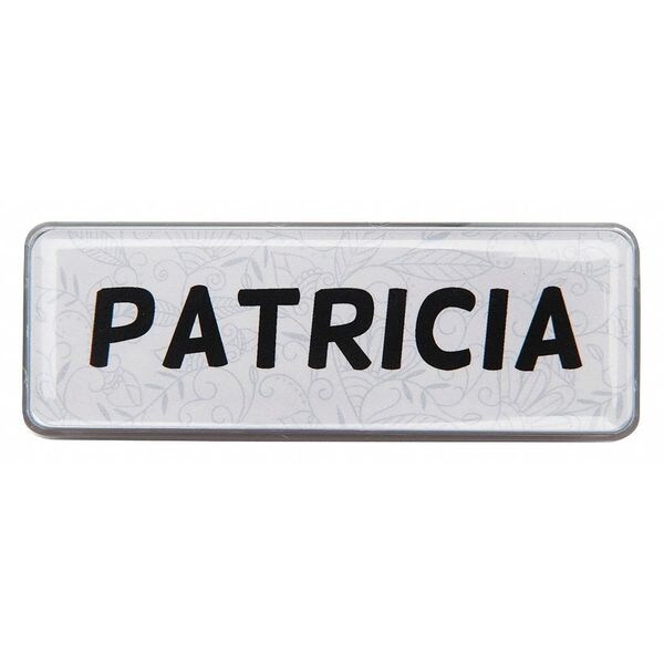 The Mighty Badge Badge, Small Floral, Blank Legend, PK10 - 906844