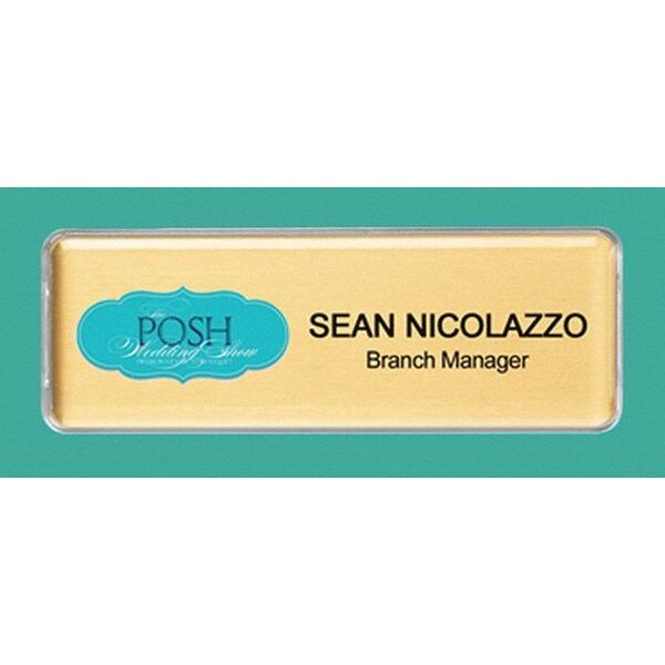 The Mighty Badge Badge, Laser, Blank Legend, PK4 - 901580
