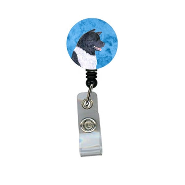 Teacher&Aposs Aid Akita Retractable Badge Reel Or Id Holder With Clip - TE2911255