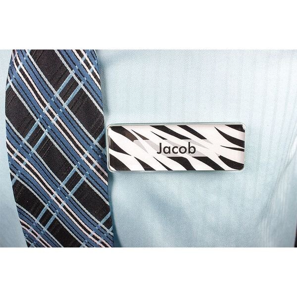 The Mighty Badge Badge, Zebra, Blank Legend, PK10 - 905811