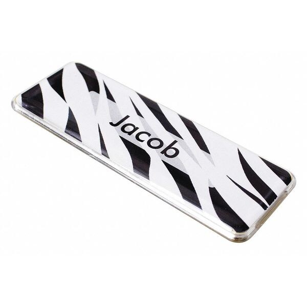 The Mighty Badge Badge, Zebra, Blank Legend, PK10 - 905811